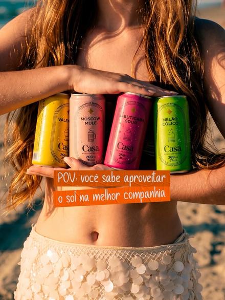 Linha de coquetéis em lata Pro Coquetéis