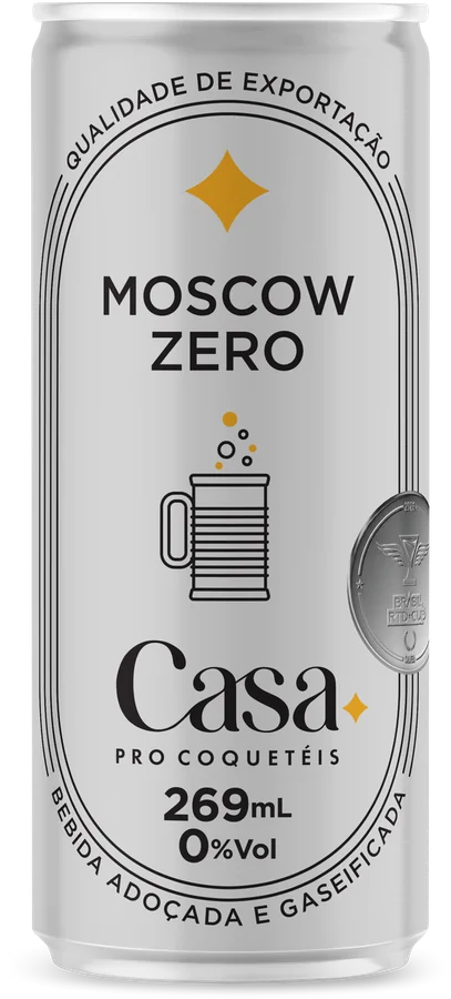 Moscow Zero — Pro Coquetéis