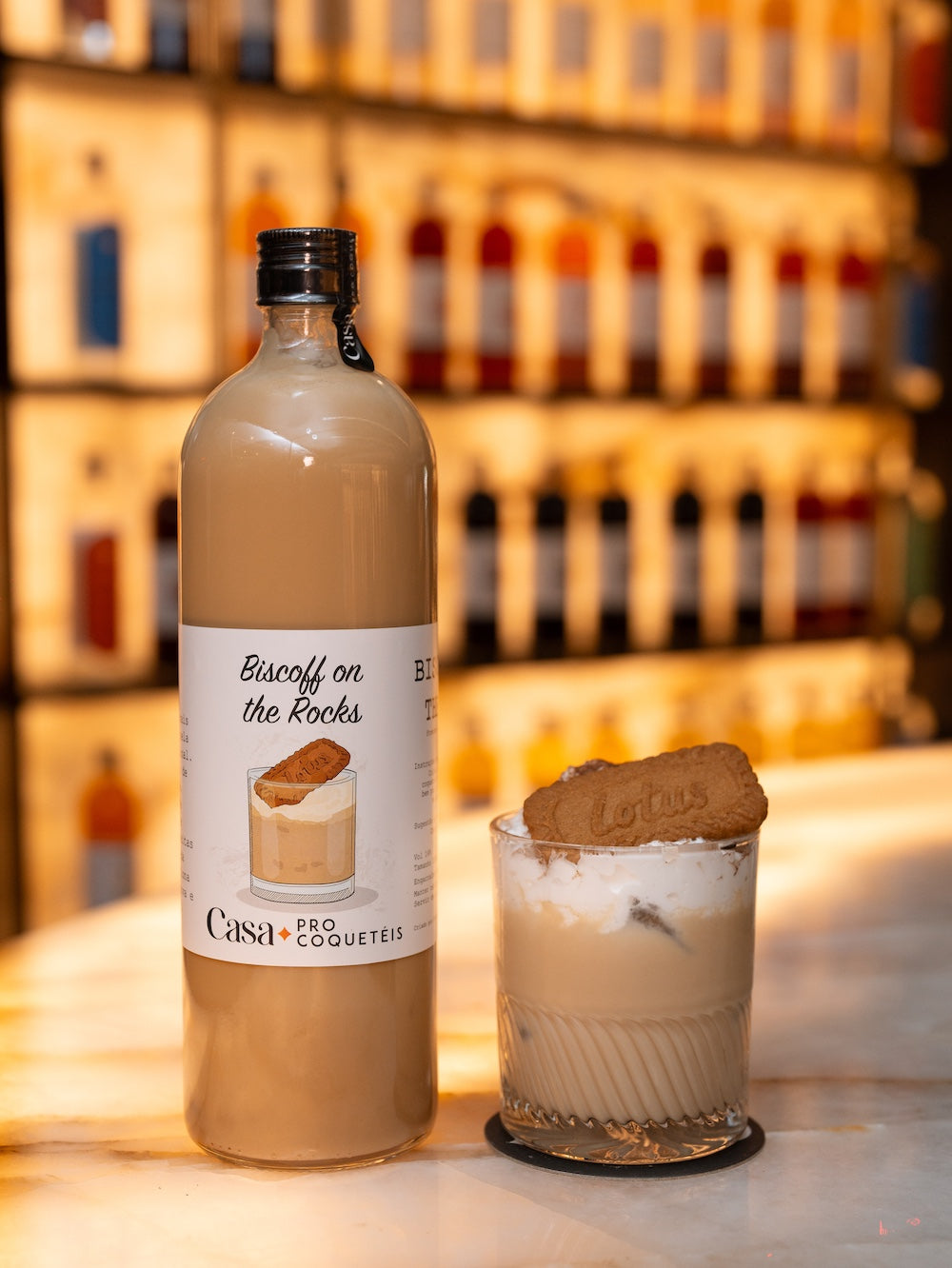 Biscoff on the Rocks — Pro Coquetéis